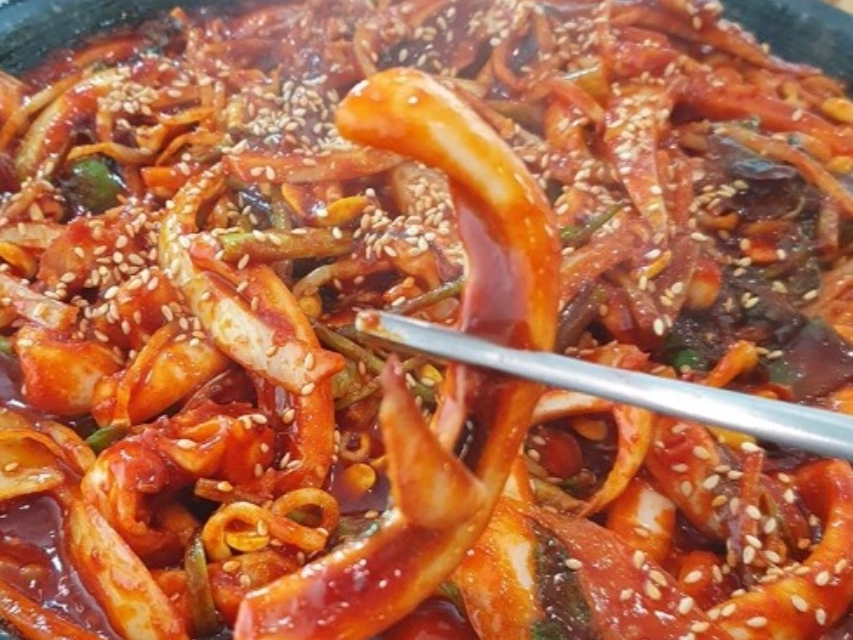 서전주돌판오징어