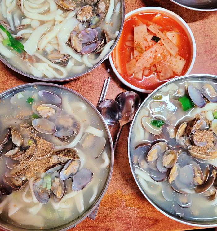 충남 태안 맛집 바지락칼국수