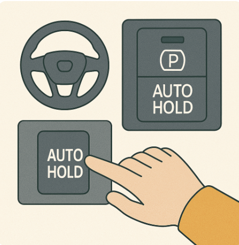 똑똑한 주행 도우미, '오토홀드(Auto Hold)' 기능 완벽 가이드! 관련 사진