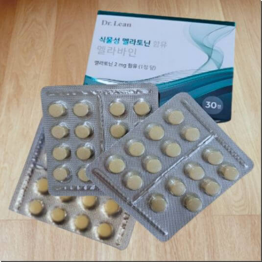 멜라토닌 섭취량과 복용법