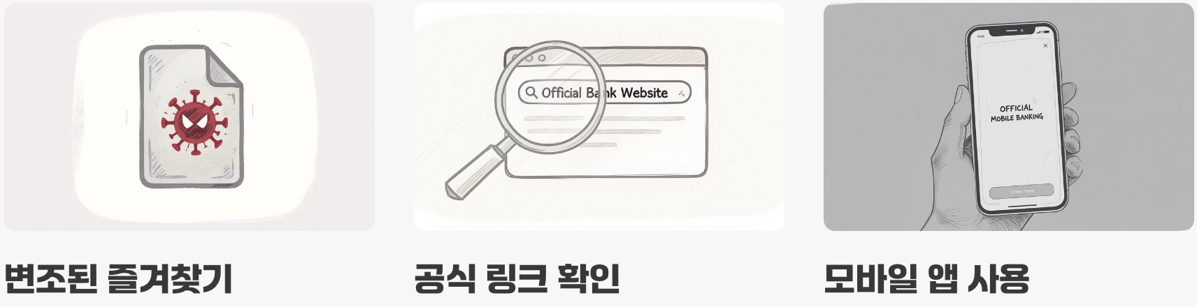 가장 안전한 길, '즐겨찾기'도 믿지 마세요