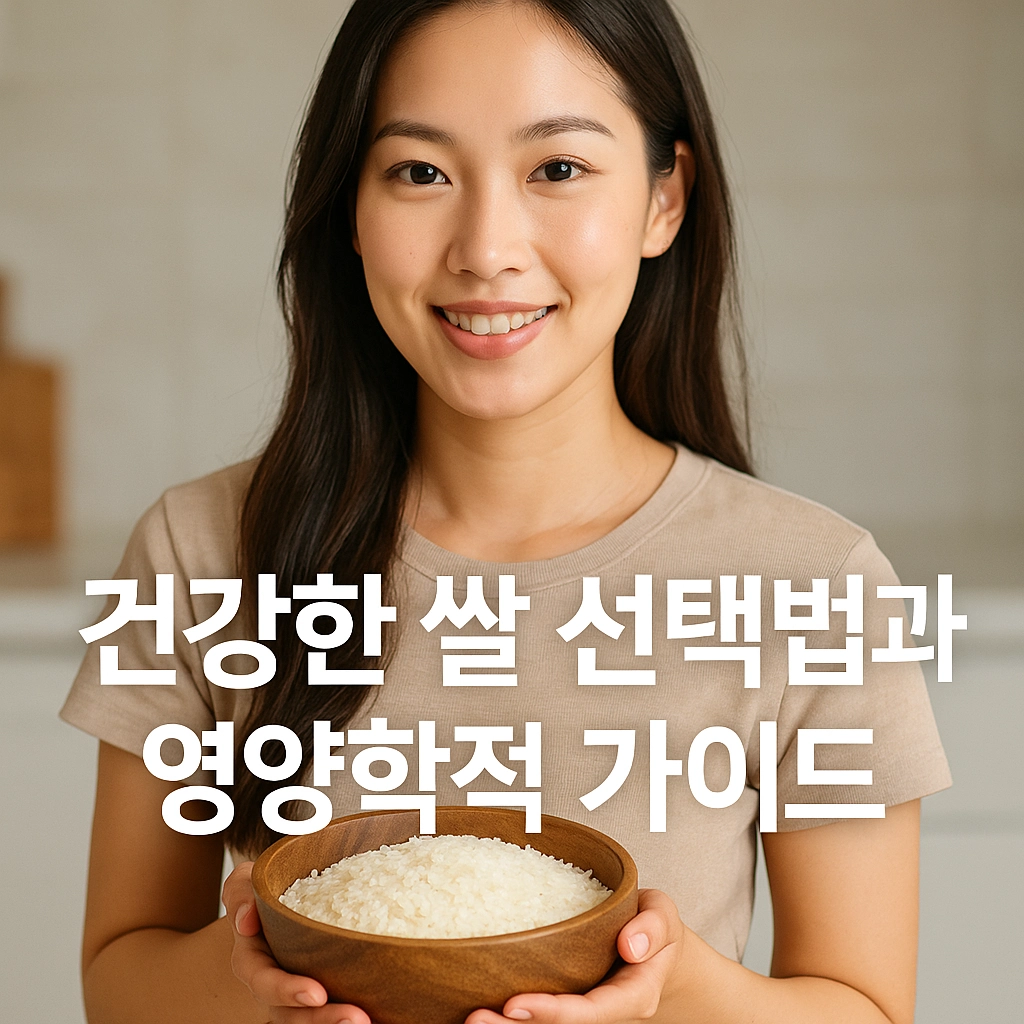건강한 쌀 선택법과 영양학적 가이드