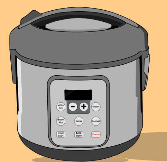 증상 요약: 밥솥에서 김이 새는 현상