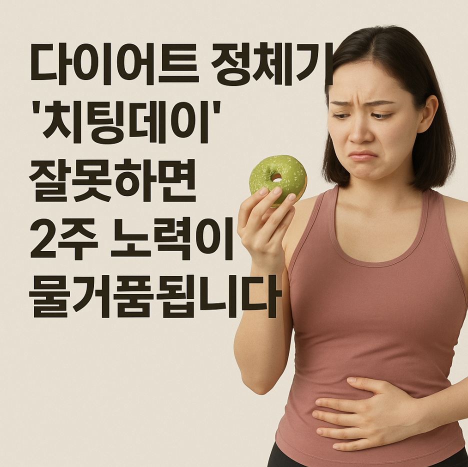 다이어트 정체기, '치팅데이' 잘못하면 2주 노력이 물거품 됩니다