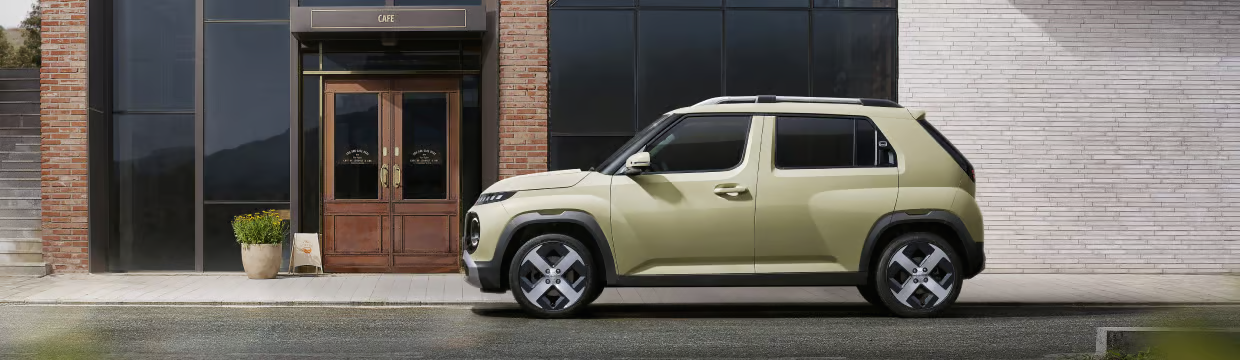 기존 모델보다 25cm 길어진 캐스퍼 일렉트릭 측면