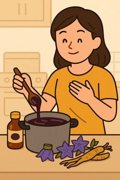 도라지청 만드는 법과 건강 효과4