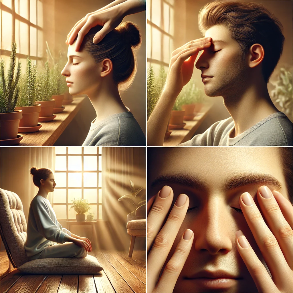 눈 피로를 풀어주는 마사지 방법 3단계