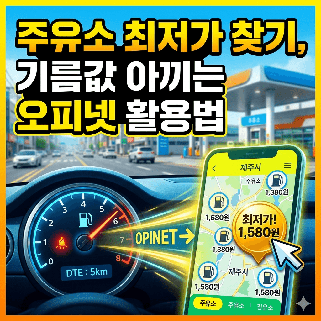 주유소 최저가 찾기
