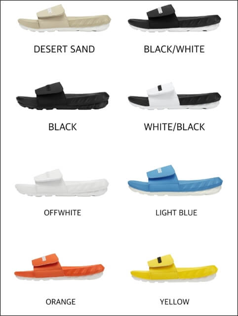 골-스튜디오-슬리퍼-색상들-공식-홈페이지-사진