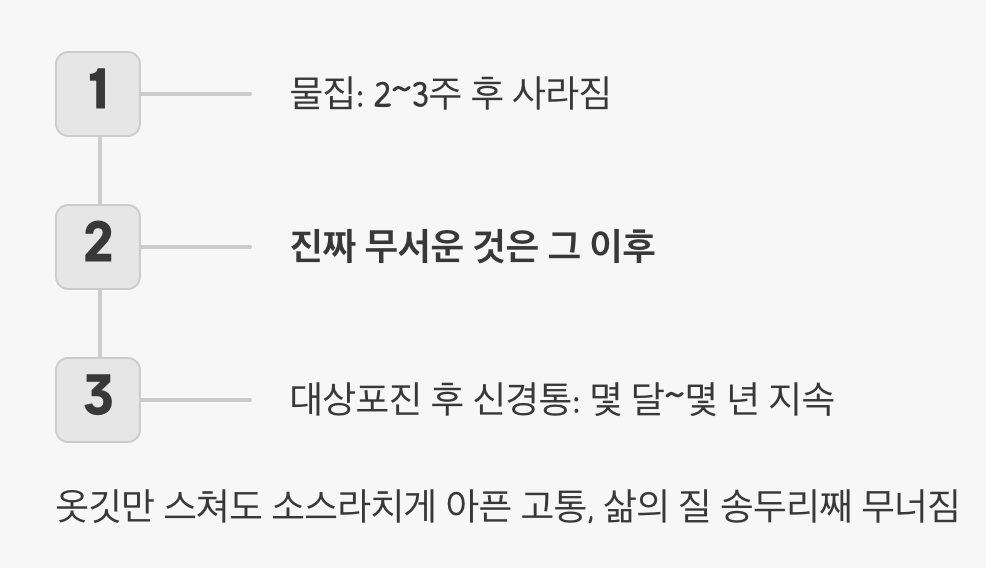 단순한 피부병이 아닌 '신경통'