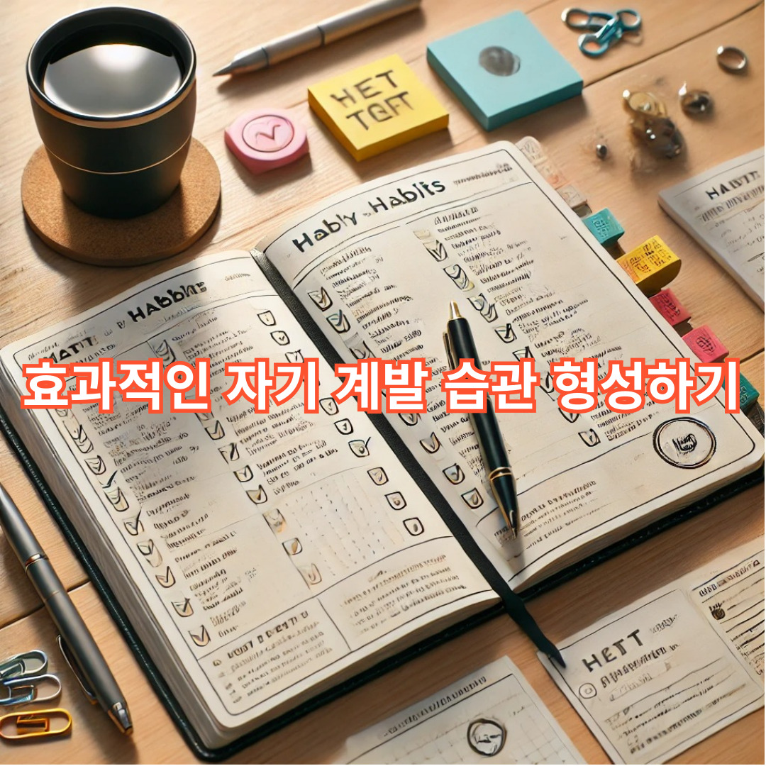 효과적인 자기 계발 습관 형성하기
