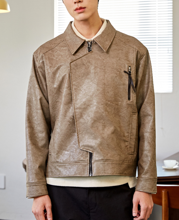{가죽자켓} 속풀이쇼 동치미 690회 :: 김용만/ 커스텀어스 가죽 레더 자켓