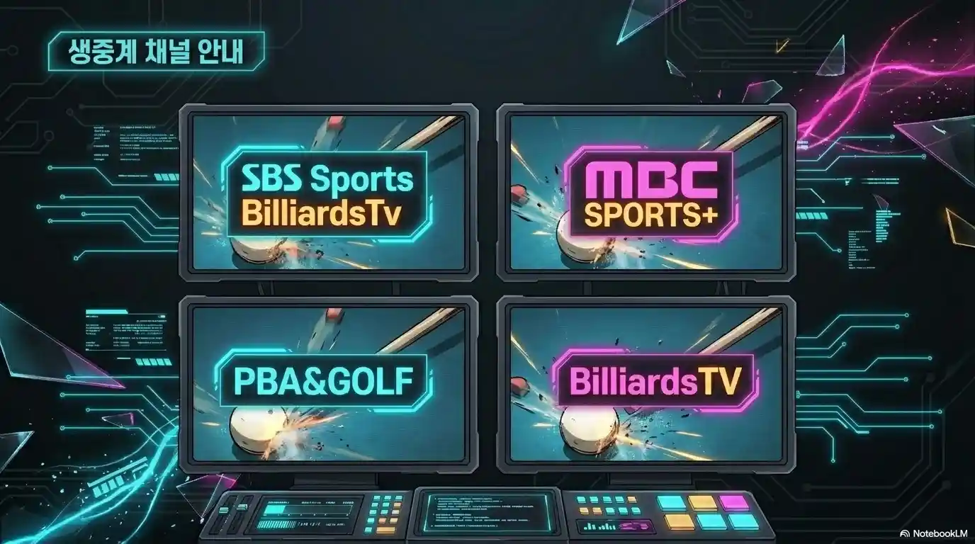 2026 하이원리조트 PBA LPBA 당구 생중계 채널 - SBS Sports BilliardsTv MBC SPORTS+ PBA&GOLF BilliardsTV