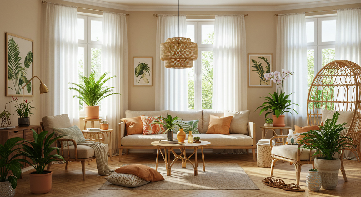 여름철 셀프 인테리어 – 시원한 집 만드는 냉방 효과 업그레이드