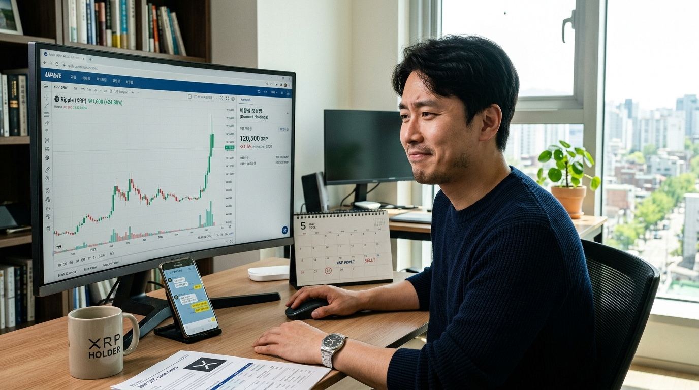 계좌에 잠든 애증의 코인 리플
