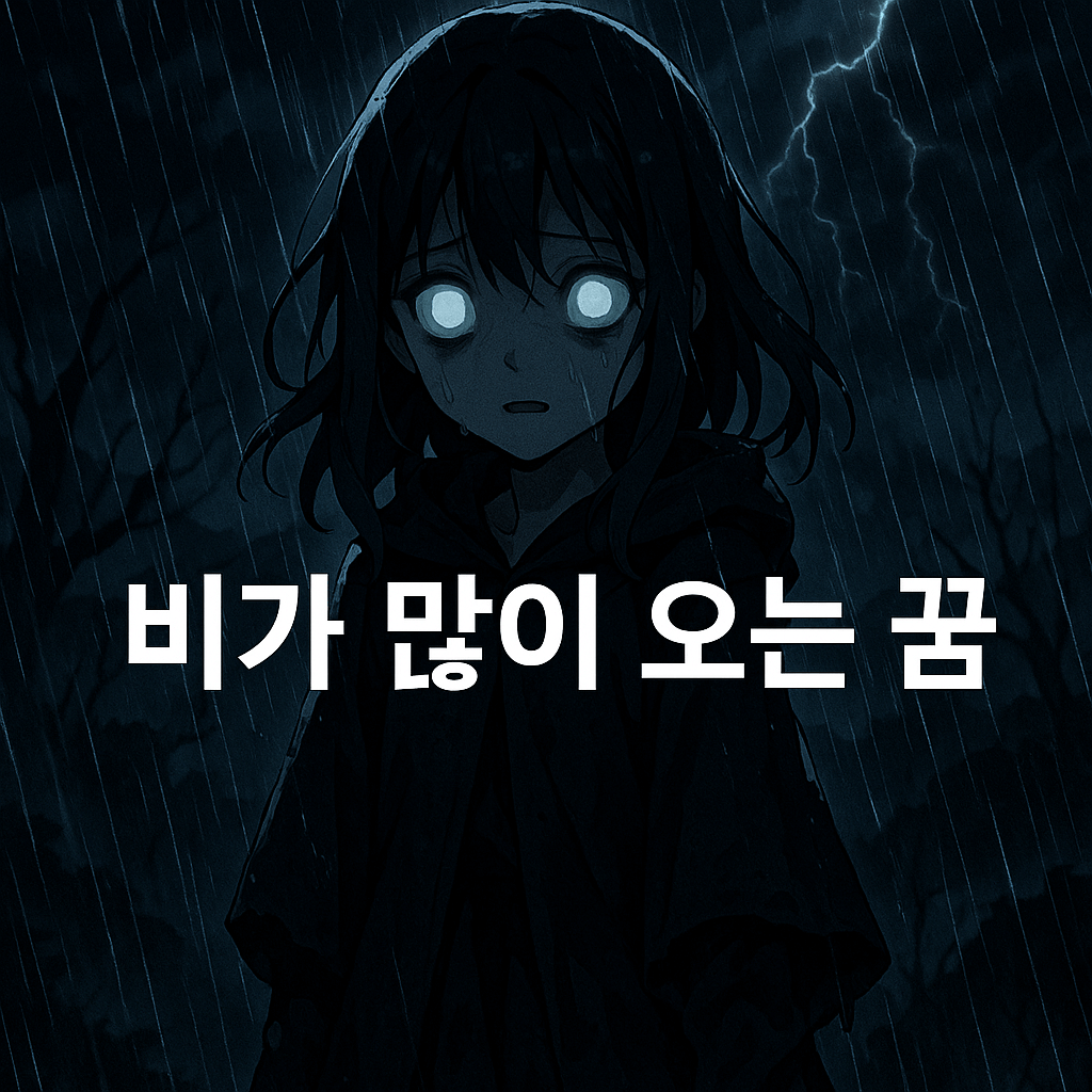 비가 많이 오는 꿈 해몽