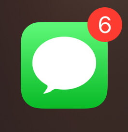 아이폰 문자 메시지 아이콘