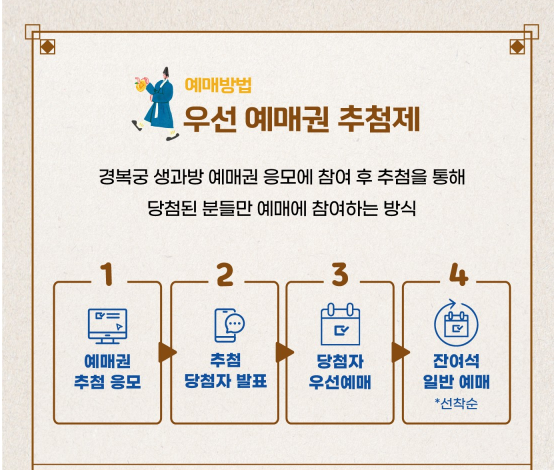 경복궁 생과방 예약 방법 및 후기, 운영기간 좋은자리 알아보기