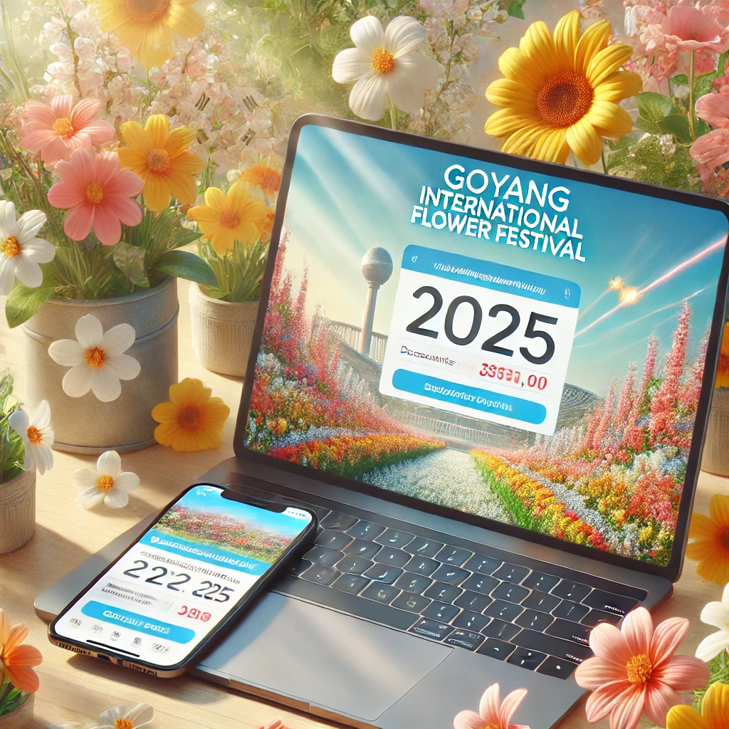 2025 고양국제꽃박람회 일정 및 사전예약 할인 총정리! 🎟️ 지금 예약하면 최대 50% 절약?!