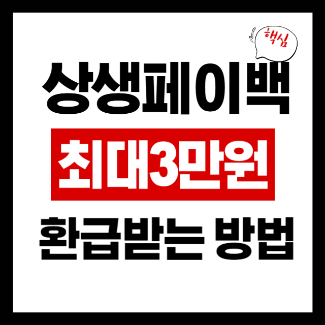 상생페이백 환급