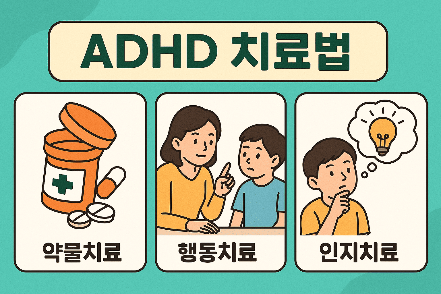 기존 ADHD 치료법