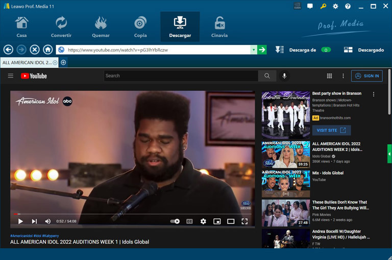 Leawo 비디오 다운로더