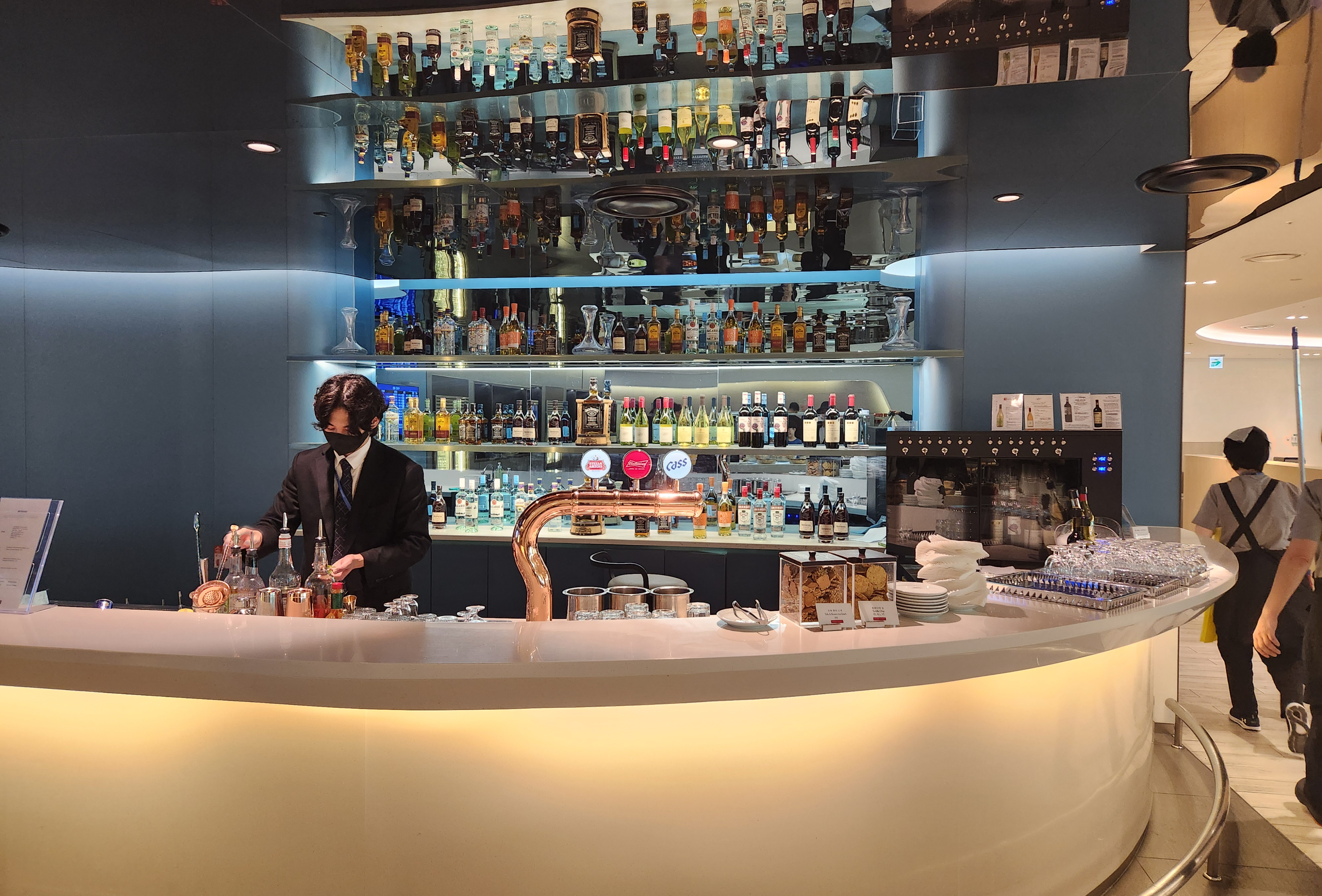 인천공항 대항항공 라운지 술