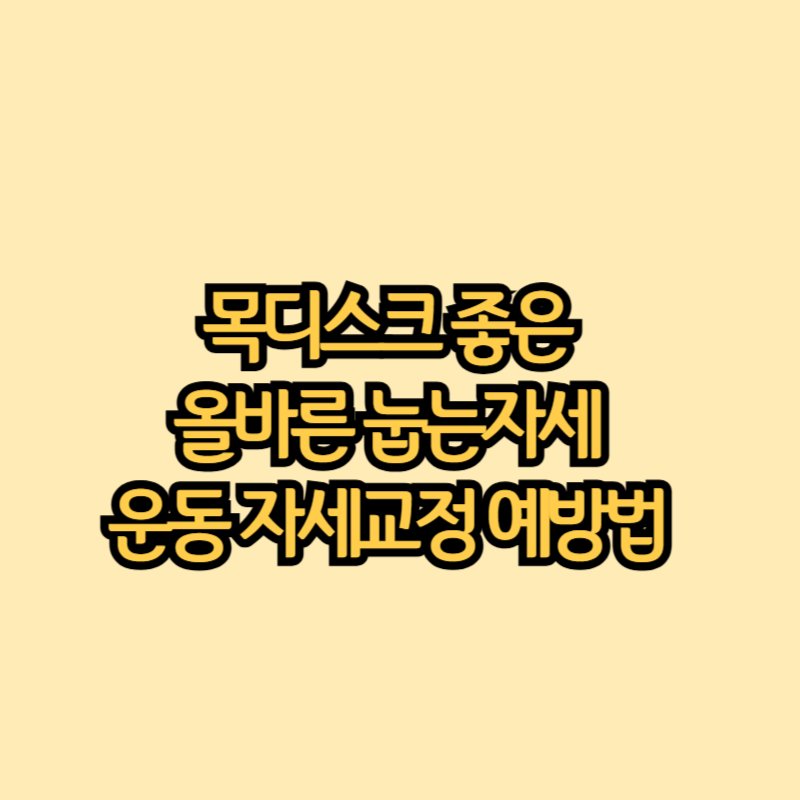목디스크