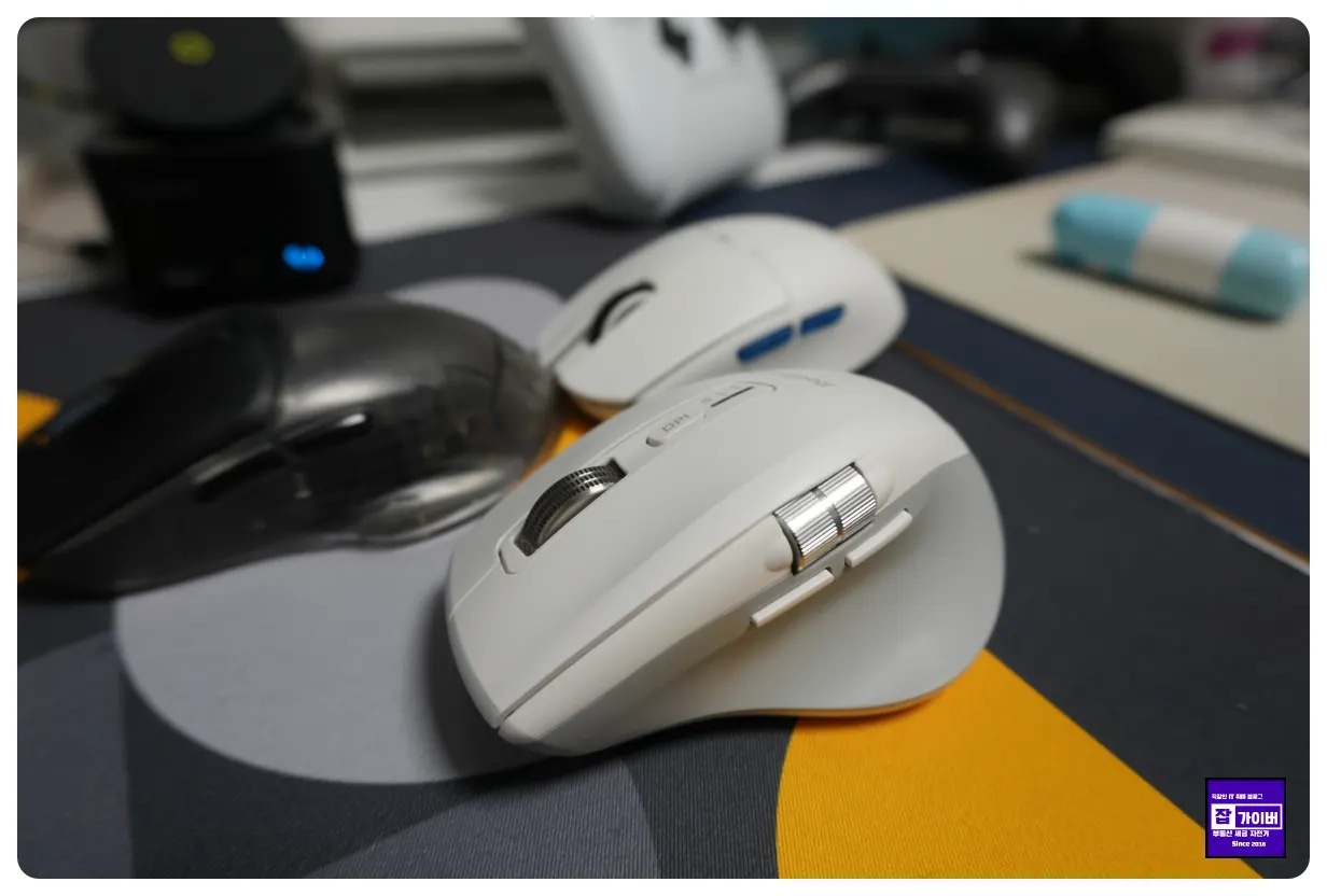 레드빈 A59R USB C 충전식 무선마우스와 충전케이블