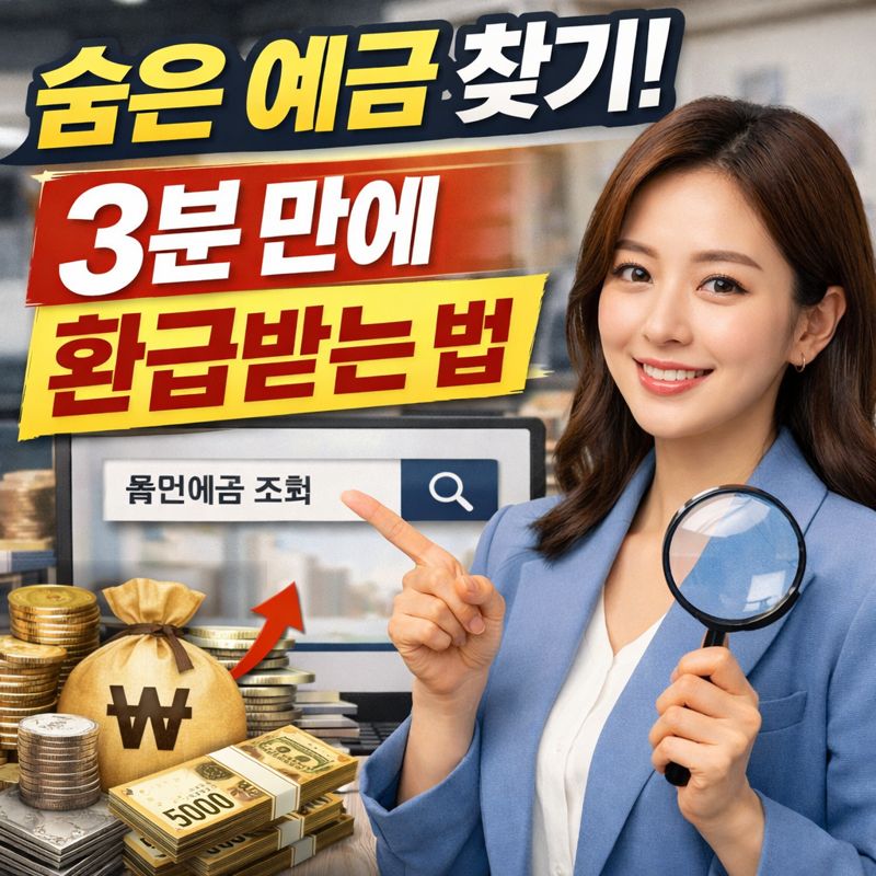 휴면예금찾기
