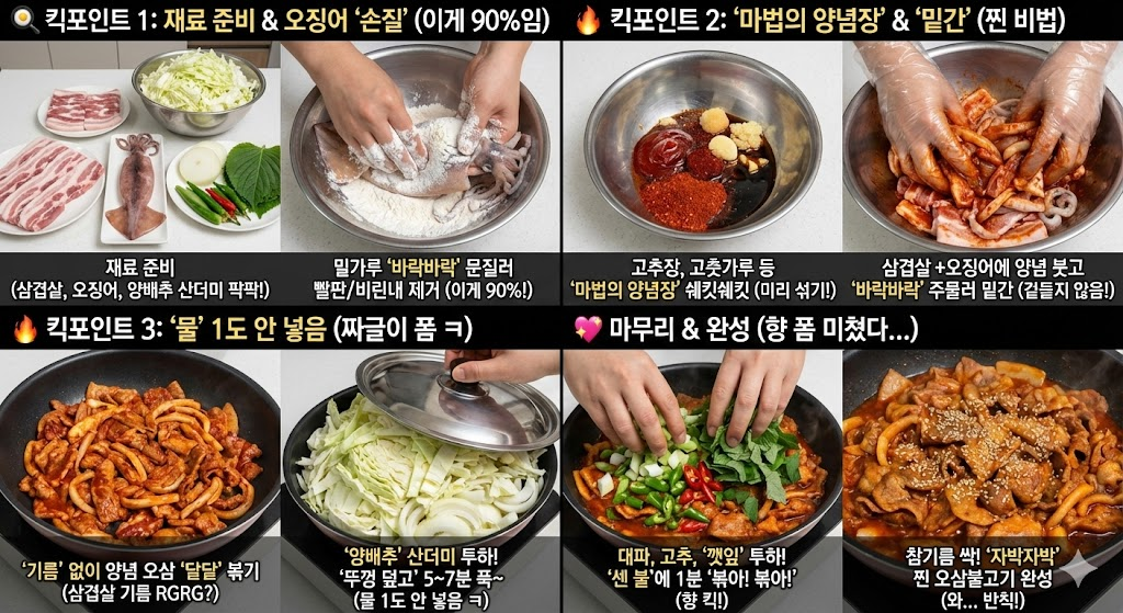 오삼불고기 맛집 따라만들기
