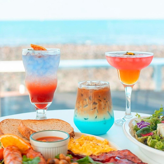 제주 애월 카페 이동건 오아시스80 바다뷰