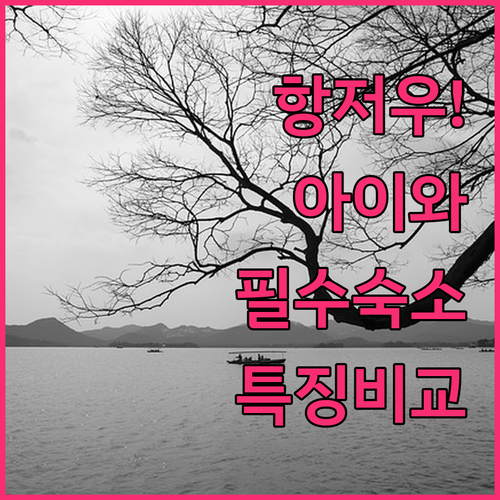 아이와 함께 가기 좋은 항저우 숙소 ..