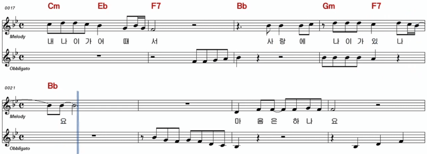 오승근 - 내 나이가 어때서 악보