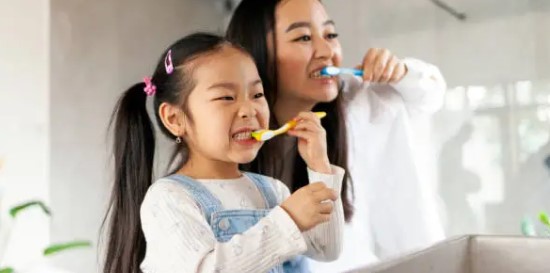 치아 건강 관리 습관 사진