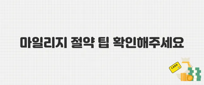 항공 마일리지 가치 하락 걱정 끝! 합병 전 알뜰하게 사용하는 방법
