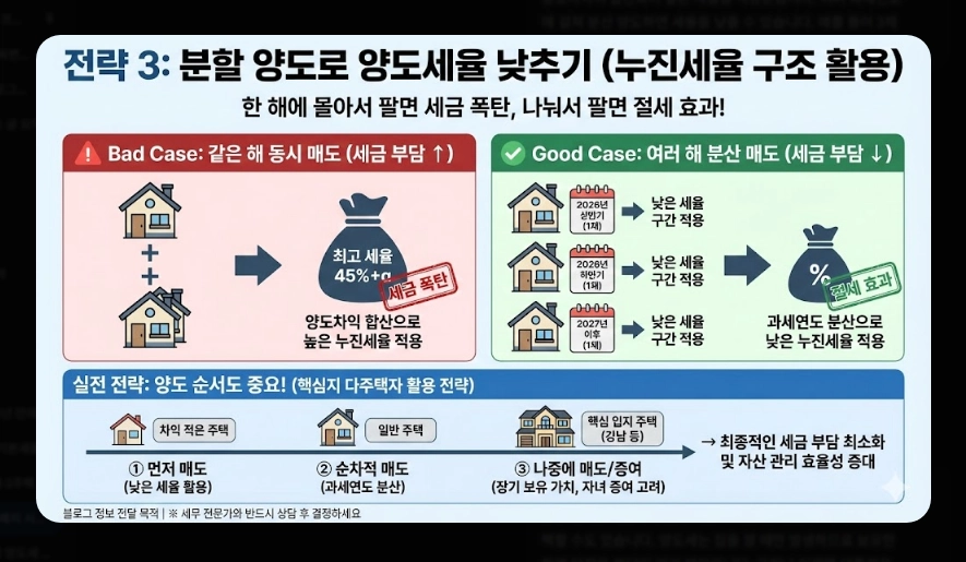 다주택자 양도세 중과 폐지 시기 [5월 9일 확정] 2026년 대응 전략 3가지 및 세금 부담 분석