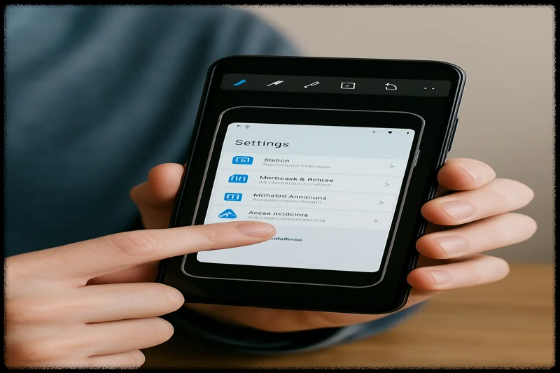 캡처 도구를 사용하는 사용자