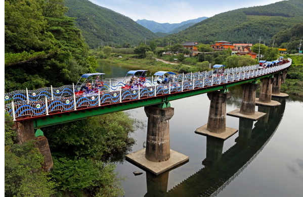 경북 가볼만한 곳, 문경 구랑리역 철로자전거 타기
