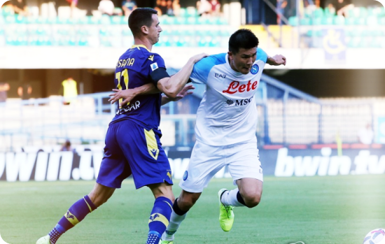 나폴리-김민재-세리에A-데뷔전