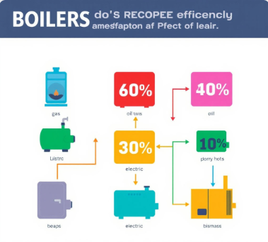 분류별 보일러 효율 비교