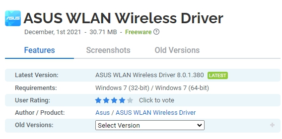 ASUS-WLAN-Wireless-Driver