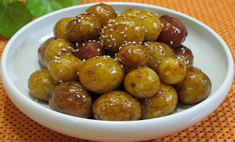 한국의 감자 요리 감자조림