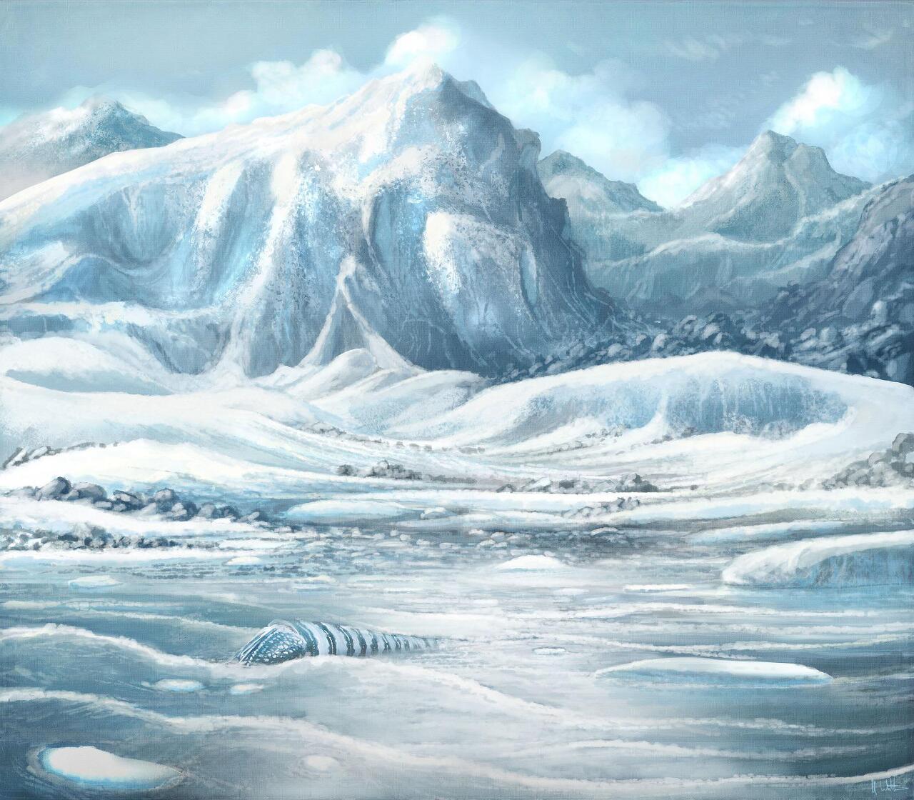 오르도비스 빙하기는 얕은 바다를 전부 얼렸다