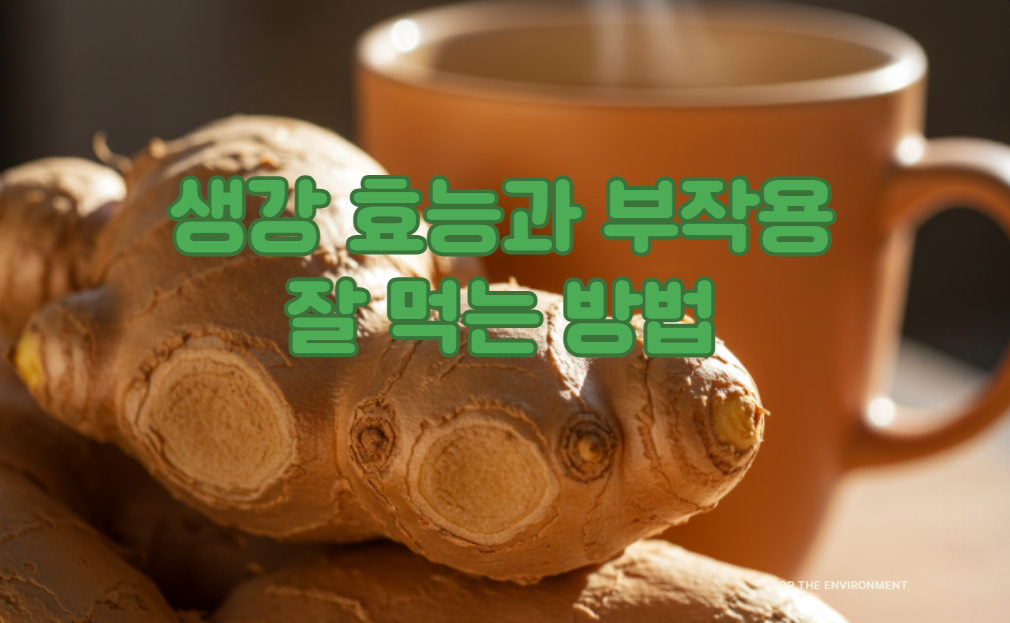 생강 효능과 부작용