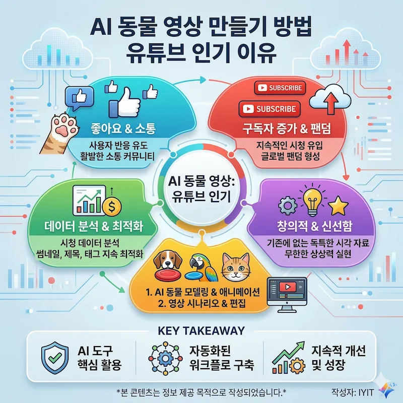 How to make AI animal videos Analysis of YouTube's popularity