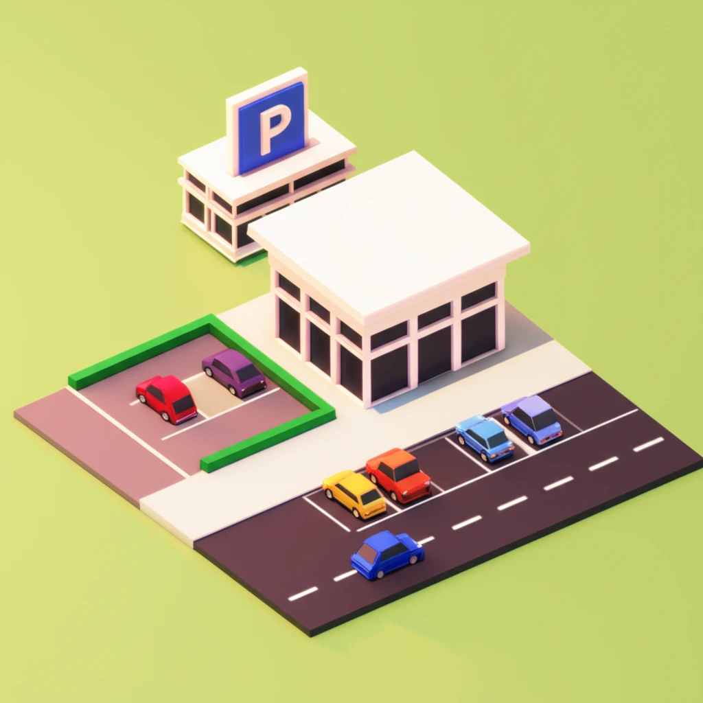 봉명역 24시간 무인 주차장 요금 체..