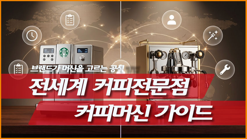 전세계 커피전문점 커피머신 가이드(2026)