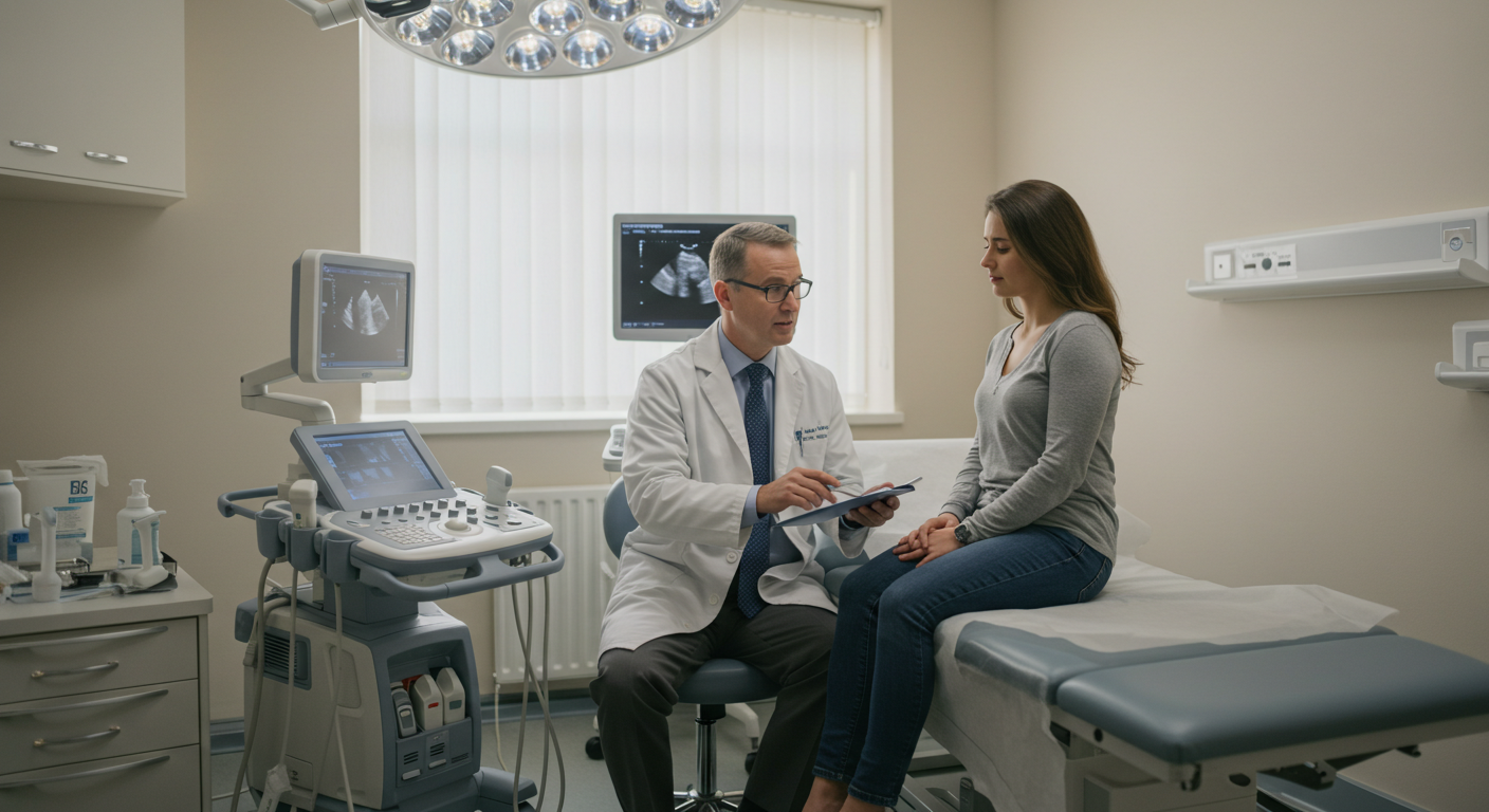 건강검진 받는 사진