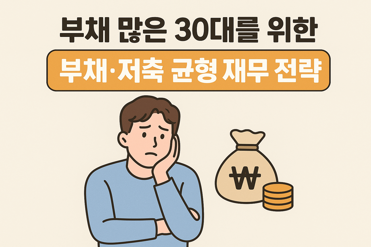 부채 많은 30대를 위한 부채·저축 균형 재무 전략